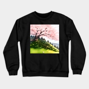 Cherry Blossom Tree Crewneck Sweatshirt